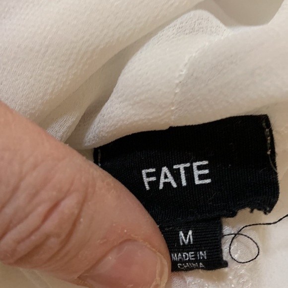 Fate Sheer cross over front top - Picture 9 of 11